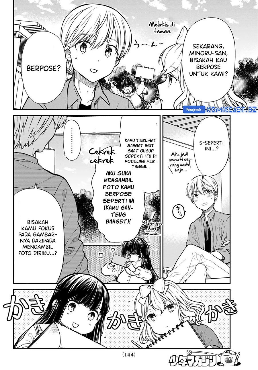 Danshi Koukousei wo Yashinaitai Onee-san no Hanashi Chapter 293 Bahasa Indonesia